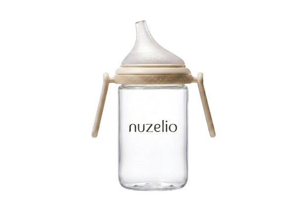 Borosilicate Glass Baby Bottle 240ml — Anti-Colic